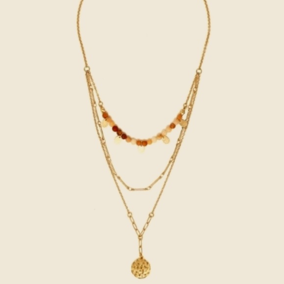 Jewelry - Triple Layer Pendant Necklace